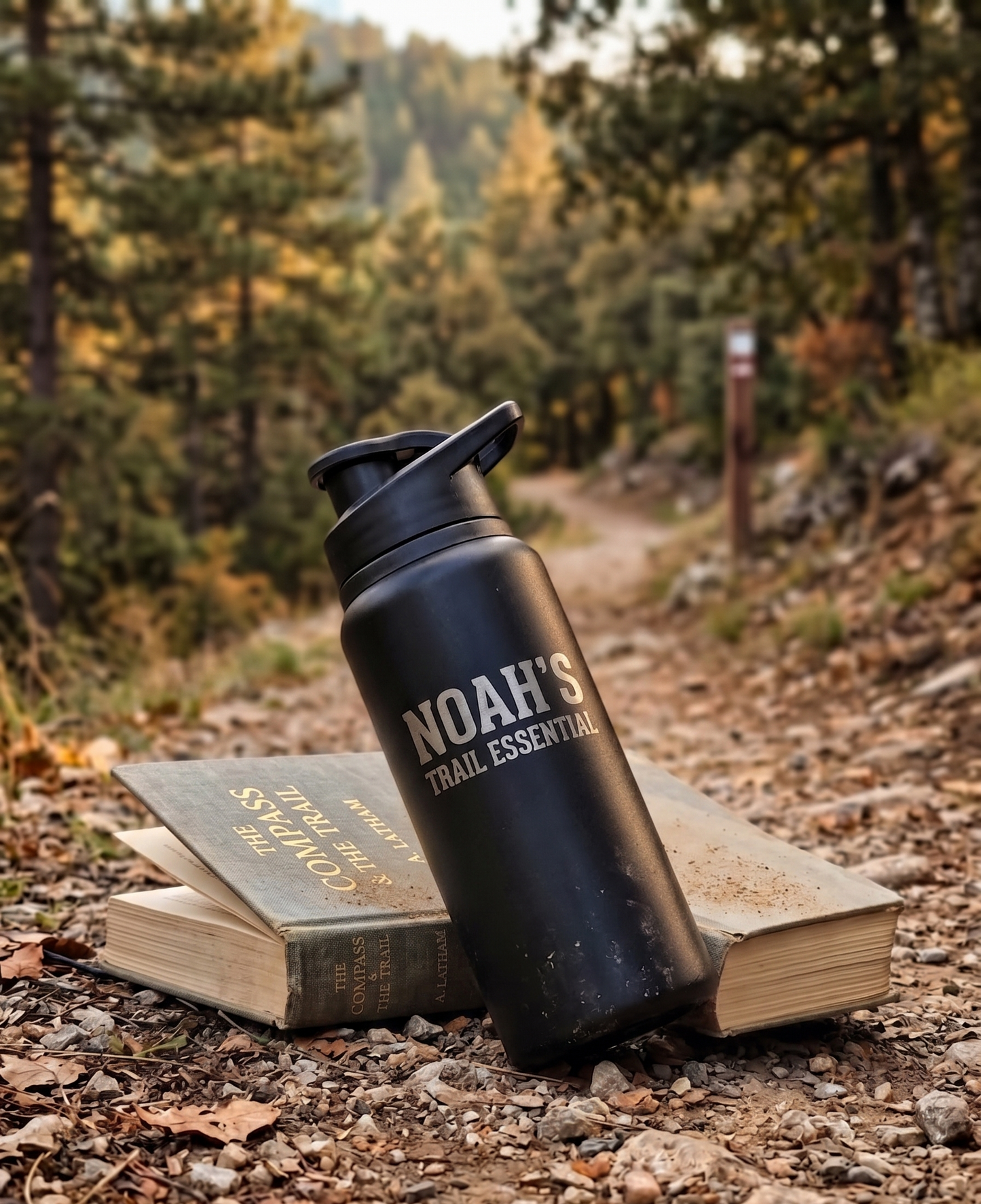 Personalised 700 ml Stainless Steel Water Bottle | Custom Engraved Sports Bottle for Gym, Running, Hiking & Everyday Hydration
